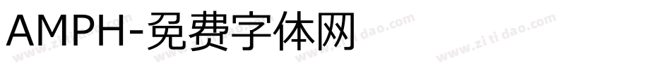 AMPH字体转换