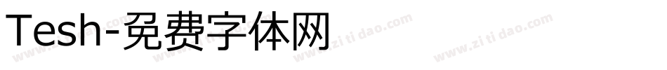 Tesh字体转换