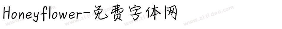 Honeyflower字体转换