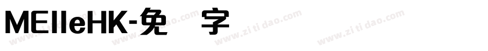 MElleHK字体转换