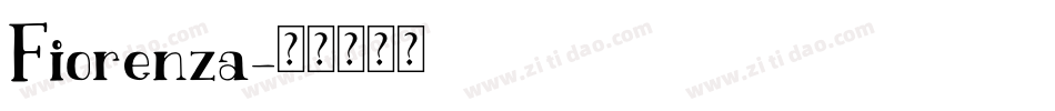 Fiorenza字体转换