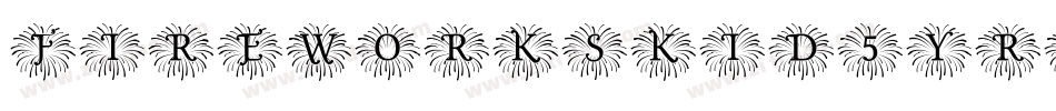 FireworksKid-5Yrz字体转换