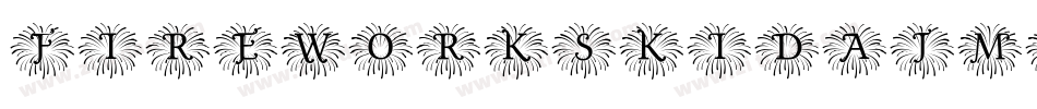 FireworksKid-AjMM字体转换