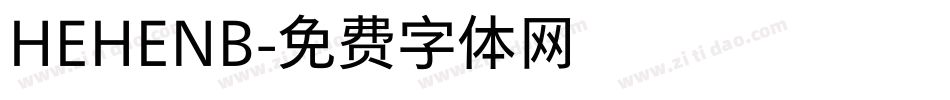 HEHENB字体转换