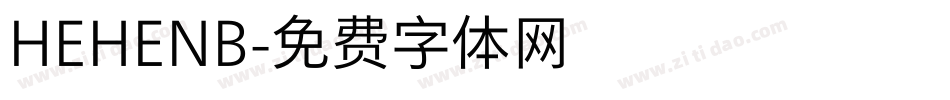 HEHENB字体转换