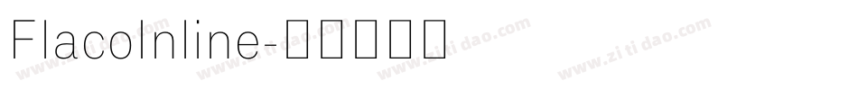 FlacoInline字体转换