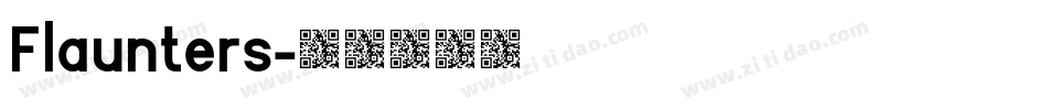 Flaunters字体转换