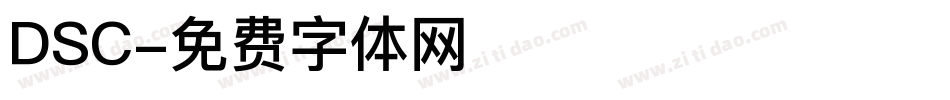 DSC字体转换