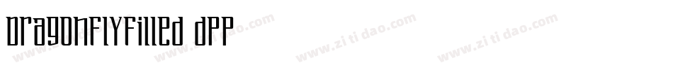 DragonFlyFilled-dPp7字体转换
