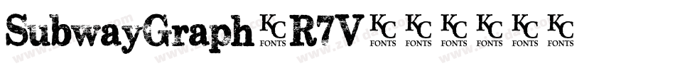 SubwayGraph-R7V字体转换