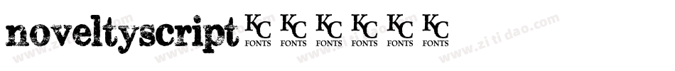 noveltyscript字体转换