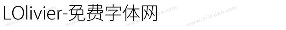 LOlivier字体转换