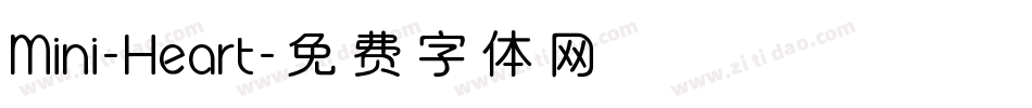 Mini-Heart字体转换