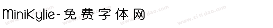 MiniKylie字体转换