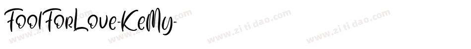 FoolForLove-KeMy字体转换