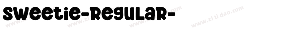 Sweetie-Regular字体转换