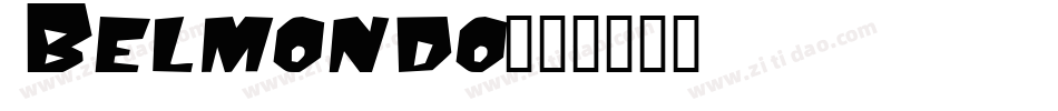 Belmondo字体转换