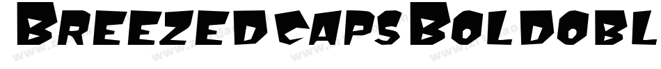 BreezedcapsBoldoblique-Epvj字体转换