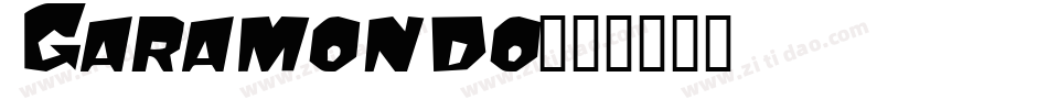 Garamondo字体转换
