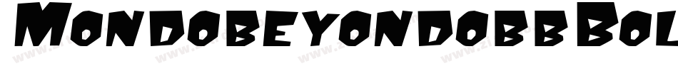 MondobeyondobbBold-P3rx字体转换