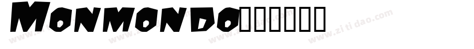 Monmondo字体转换