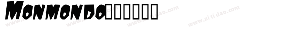 Monmondo字体转换