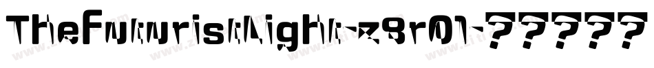 TheFuturistLight-z8r01字体转换