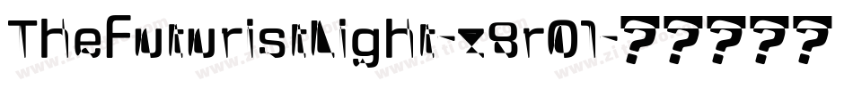TheFuturistLight-z8r01字体转换
