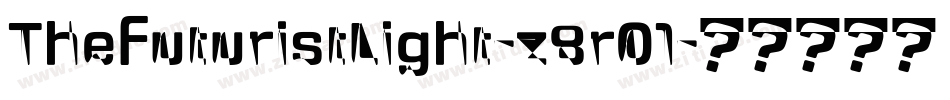 TheFuturistLight-z8r01字体转换