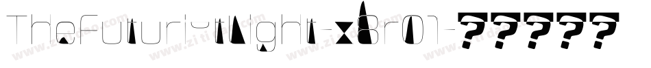 TheFuturistLight-z8r01字体转换