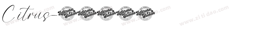 Citrus字体转换