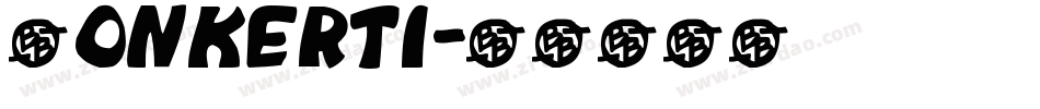 Monkerti字体转换