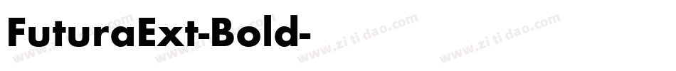 FuturaExt-Bold字体转换 FuturaExt-Bold字体转换