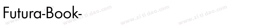 Futura-Book字体转换