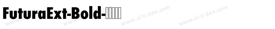 FuturaExt-Bold字体转换 FuturaExt-Bold字体转换