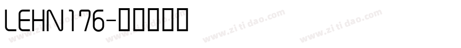 LEHN176字体转换