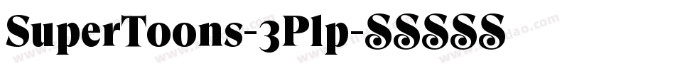 SuperToons-3Plp字体转换