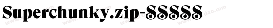 Superchunky.zip字体转换