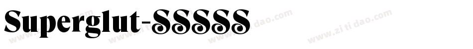 Superglut字体转换