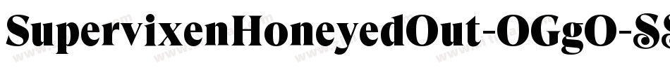 SupervixenHoneyedOut-OGgO字体转换