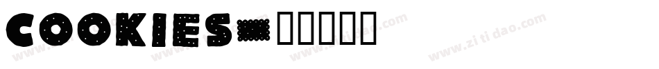 Cookies字体转换