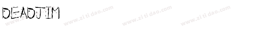 DEADJIM字体转换