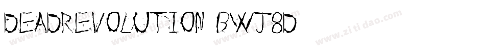 DeadRevolution-BWj8d字体转换