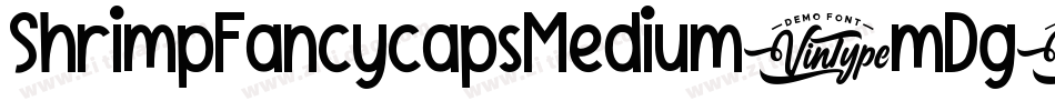 ShrimpFancycapsMedium-mDg9字体转换