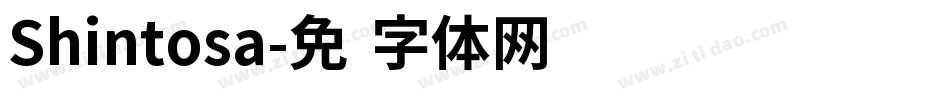 Shintosa字体转换