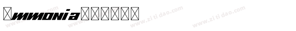 Ammonia字体转换