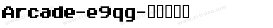 Arcade-e9qg字体转换