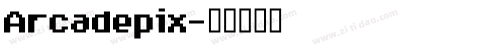 Arcadepix字体转换