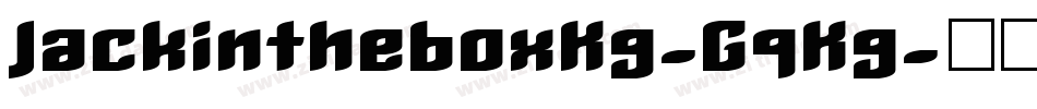 JackintheboxKg-GqKg字体转换