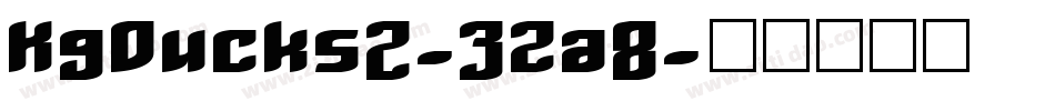 KgDucks2-3Za8字体转换